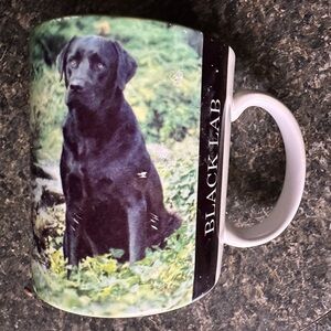 Black Labrador Retriever Coffee Mug XPRES Barbara Angelo Design 1996 Blk Lab Mug
